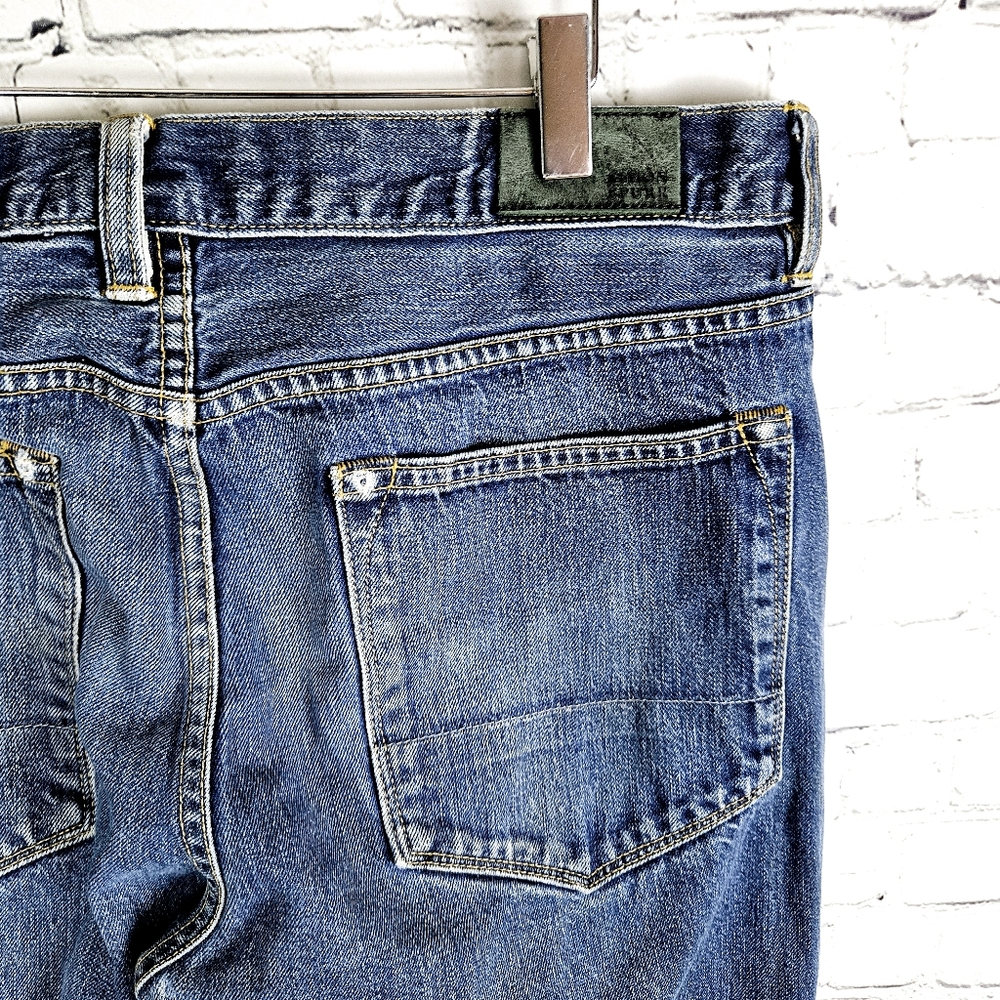 SIMON SPURR | 100% cotton straight leg jeans